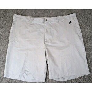 Adidas Ultimate 365 3-Stripes Size 54 Men's Shorts Gray Sports Golf Outdoors